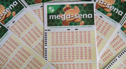 Cada aposta simples na Mega-Sena custa R$ 5