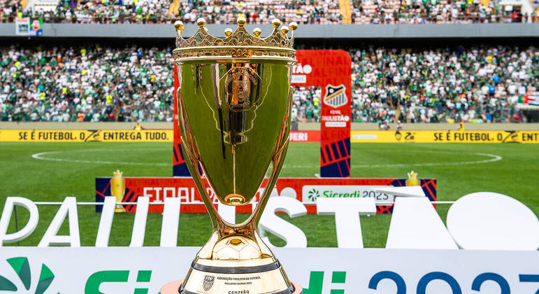 Troféu de campeão do Campeonato Paulista vai ficar com Palmeiras ou Água Santa