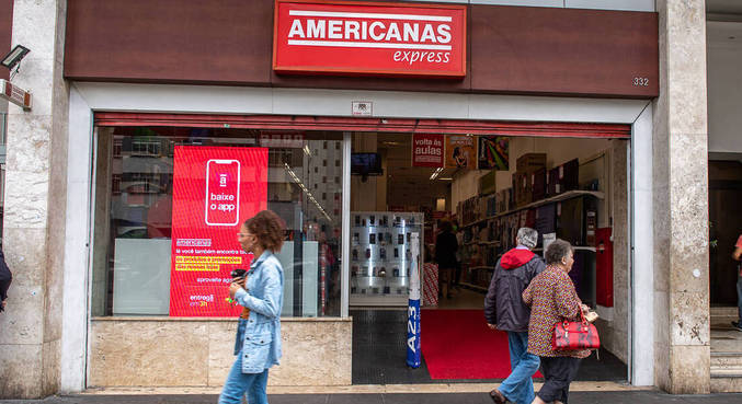 A empresa proprietária das Lojas Americanas está em recuperação judicial