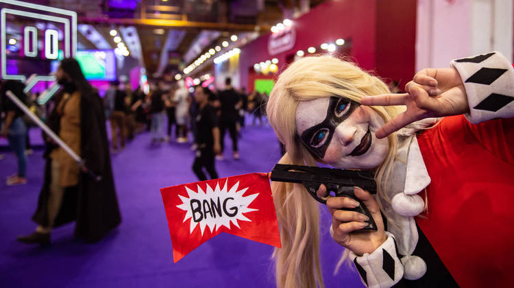 São Paulo, SP – 06.10.2022 – BGS22, Brasil Game Show -  BGS, maior evento para o mundo dos gamers no Expo Center Norte, produtos, acessórios, jogos, cosplayers e stands das mais importantes marcas dos nerds. Foto Edu Garcia/R7
