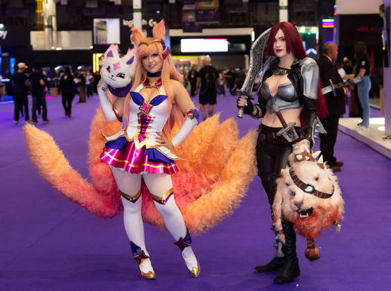 São Paulo, SP – 06.10.2022 – BGS22, Brasil Game Show -  BGS, maior evento para o mundo dos gamers no Expo Center Norte, produtos, acessórios, jogos, cosplayers e stands das mais importantes marcas dos nerds. Foto Edu Garcia/R7