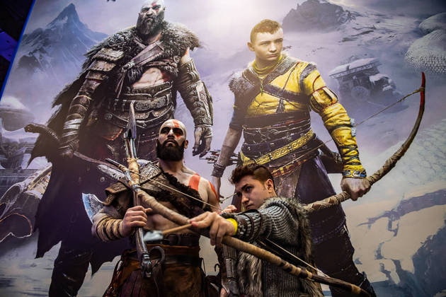 São Paulo, SP – 06.10.2022 – BGS22, Brasil Game Show -  BGS, maior evento para o mundo dos gamers no Expo Center Norte, produtos, acessórios, jogos, cosplayers e stands das mais importantes marcas dos nerds. Foto Edu Garcia/R7