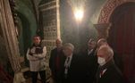 Presidente Jair Bolsonaro faz visita guiada ao Kremlin