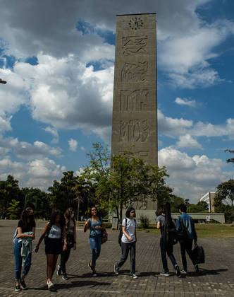 São Paulo, SP - 02.05.2022 - Cidade Universitária, USP - campus universitário, maior escola pública do país, situado no bairro Butantã, zona  Oeste da cidade. Foto Edu Garcia/R7