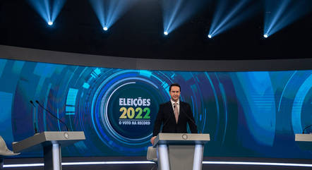 Eduardo Ribeiro comanda sabatina com o candidato à Presidência Jair Bolsonaro (PL) no especial 'Eleições 2022 - O Voto na Record'