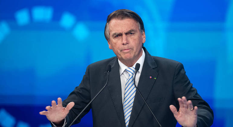 O presidente Jair Bolsonaro (PL), que é candidato à reeleição