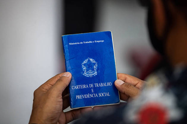 São Paulo, SP -  02.03.2022 Cat da av. Rio Branco, 525, dispõe de 400 vagas para esta quarta-feira aos trabalhadores que procuram emprego na cidade de São Paulo. Foto Edu Garcia/R7
