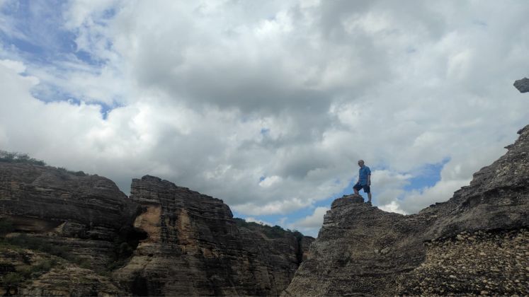 Os turistas podem fazer
trilhas que levam até vistas deslumbrantes