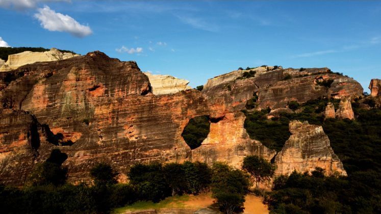 Os visitantes só podem
percorrer o parque com guias autorizados