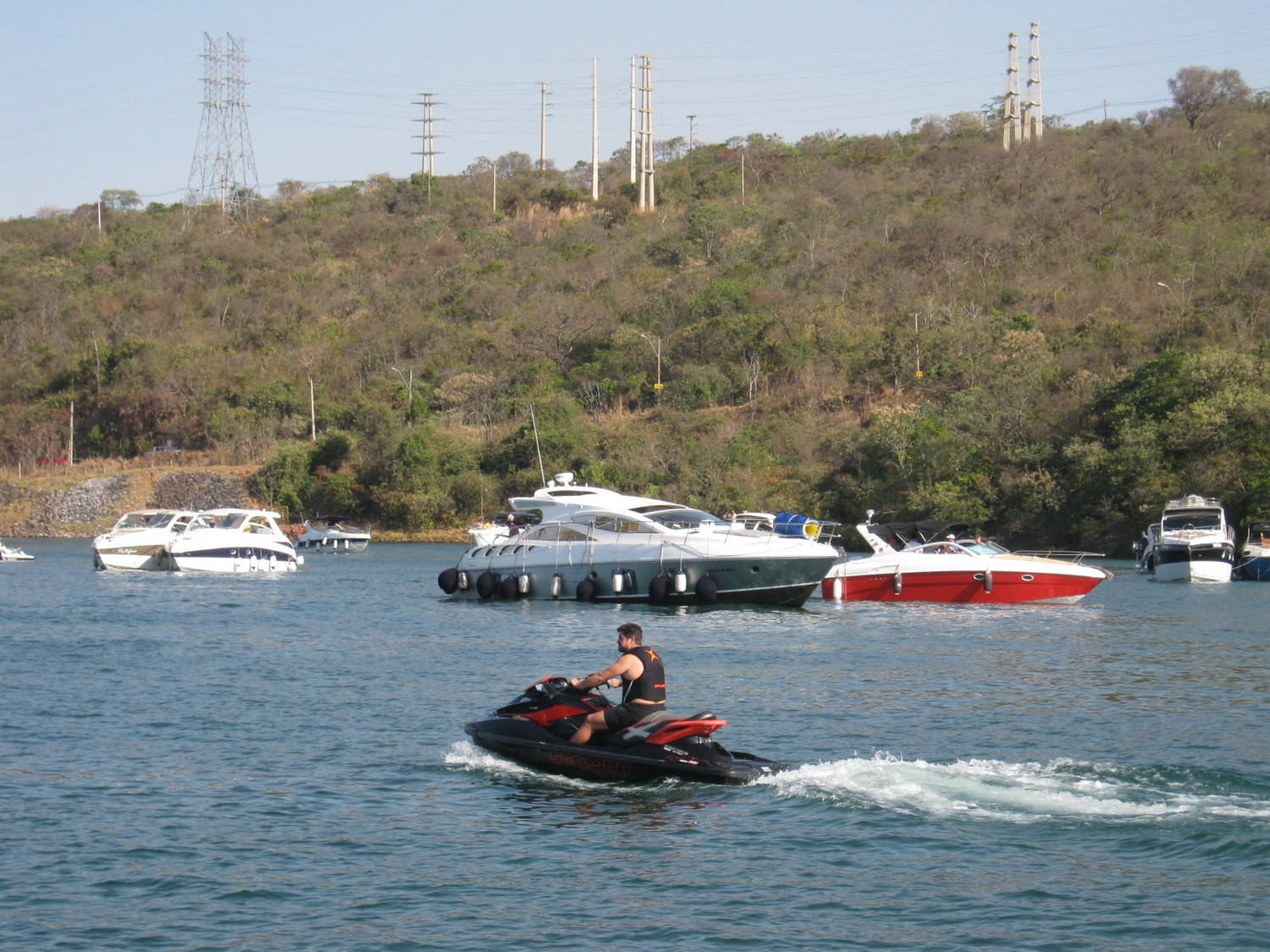 Frota marítima do lago Paranoá (Eduardo Marini/R7)