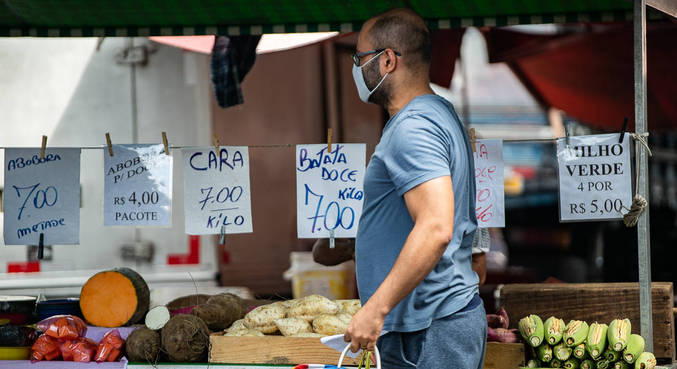 Preço dos alimentos salta 0,53% em novembro
