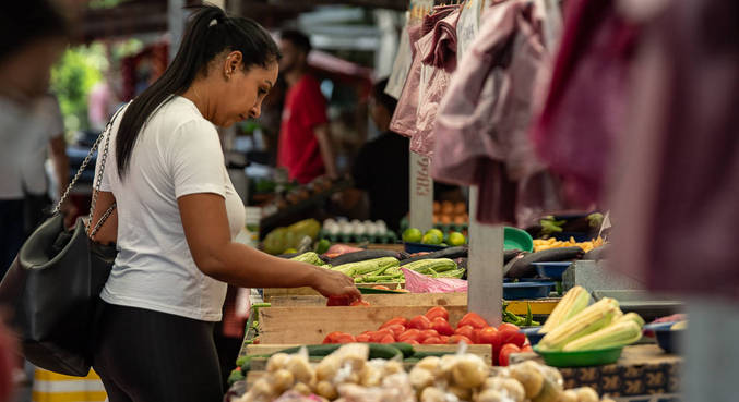 Difusão dos preços dos alimentos ficou estacionada em 65%