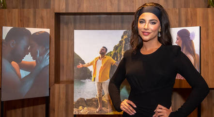 Gabi Versiani disse que levou 'prensa' de Murilo Huff em cena quente do clipe 'Praia'