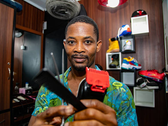 São Paulo, SP - 25.01.2022  _ R7 Estúdio - Bairro do Cambuci onde o maior número imigrantes haitianos na cidade. Foto Edu Garcia/R7