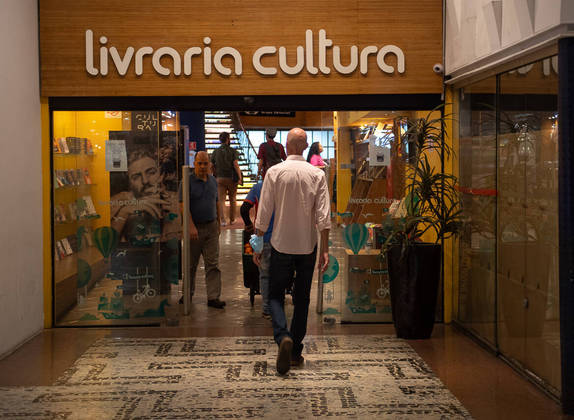 São Paulo, SP - 14.02.2023 - Livraria Cultura -  Entrada da Livraria Cultura do Conjunto Nacional, na Av. Paulista, pode encerrar sua atividade neste ano. Foto Edu Garcia/R7
