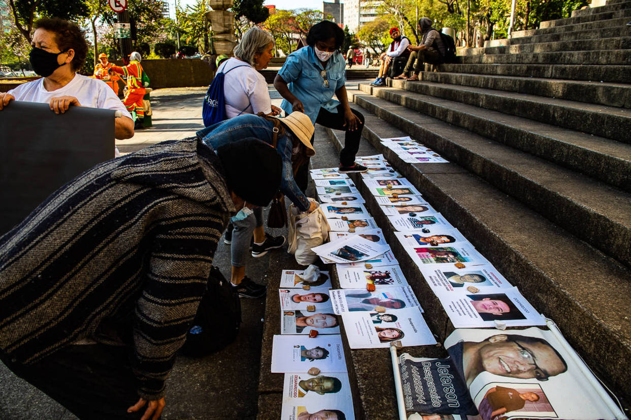 Familiares de desaparecidos relatam falta de empenho e de acolhimento de autoridades (Edu Garcia/R7 - 10.07.2022)