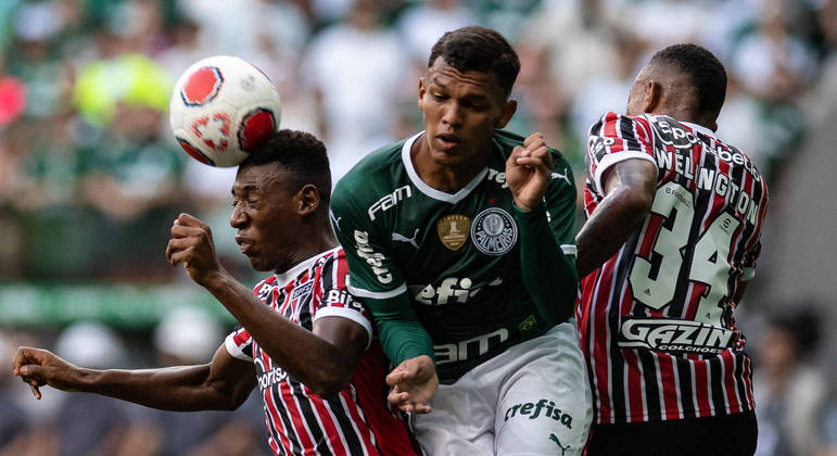São Paulo x Palmeiras na final do Paulistão 2022
