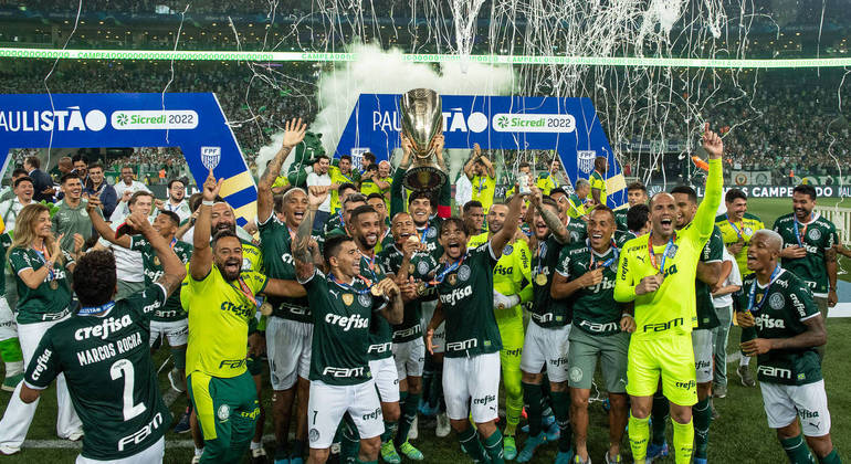 Palmeiras é o atual campeão paulista e defenderá o título em 2023
