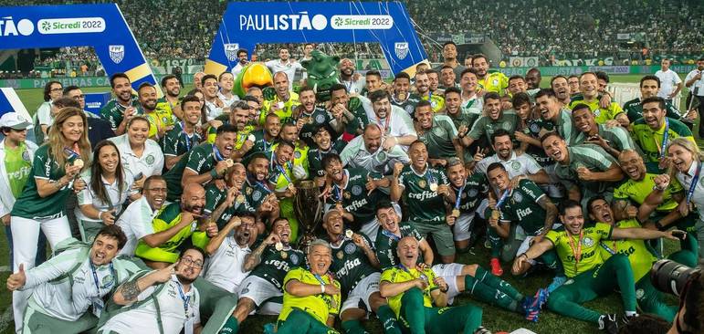 São Paulo, SP - 03.04.2022 - Final do Campeonato Paulista de Futebol 2022 - Palmeiras 4 x 0 São Paulo - Palmeiras campeão paulista, no estádio Allianz Parque. Foto Edu Garcia/R7