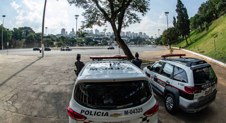 PM faz ronda na região do Pacaembu, em São Paulo