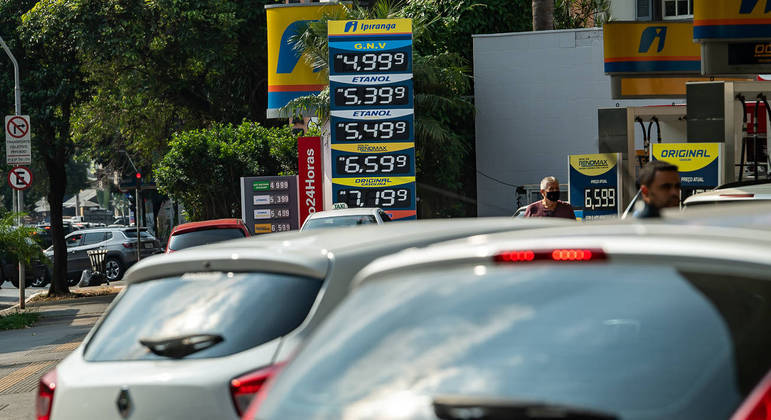 Posto de combustíveis em São Paulo
