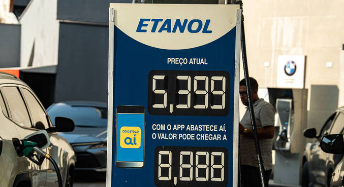 Apesar de queda no preço médio, etanol não é vantajoso ante a gasolina