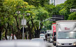 São Paulo, SP - 11.01.2023 - Radares que mais multam na cidade - Radares que são campeões de autuação de infração no trânsito da cidade.  Av. Salim Farah Maluf (Vila Prudente/Marg. Tietê). Foto Edu Garcia/R7
