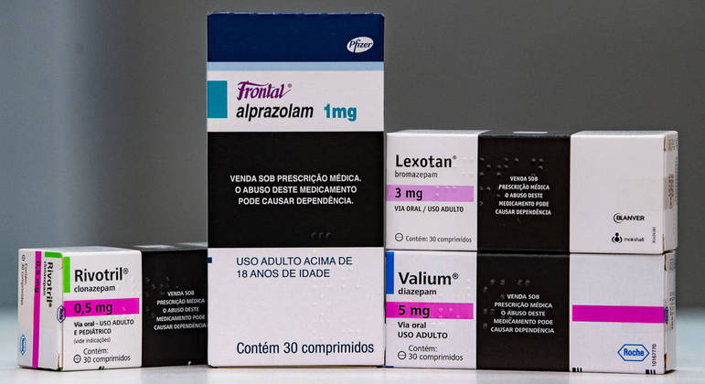 Benzodiazepínicos atuam em neurotransmissor que causa sensação de calma e relaxamento