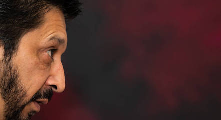 O prefeito Ricardo Nunes