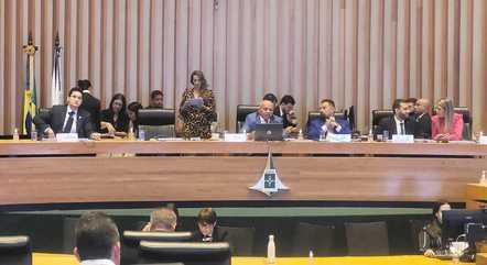Sessão da CPI dos atos extremistas