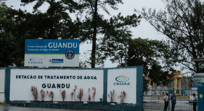 Serviço na Estação do Guandu foi suspenso por 10 horas
