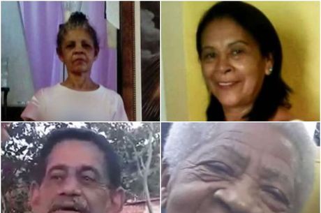 Maria, Sandra, Adenir e Lisete foram baleados em São Gonçalo