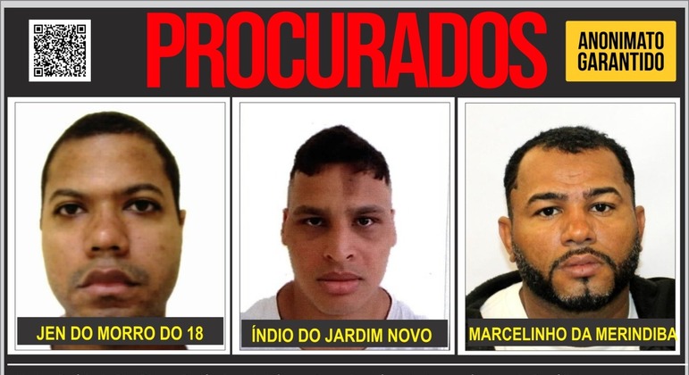 Três criminosos fugiram do presídio de Bangu 6