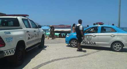 Guarda Municipal também reforça equipe na orla do Rio