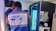 Fiscalização interdita 5 clínicas de bronzeamento artificial no Rio