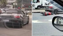 Policial civil aposentado que dirigia Porsche reage a assalto e fere suspeito na zona sul do Rio