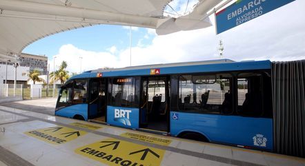 Motoristas do BRT entraram no segundo dia de greve