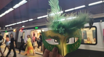 Metrô funcionará sem interrupção durante Carnaval