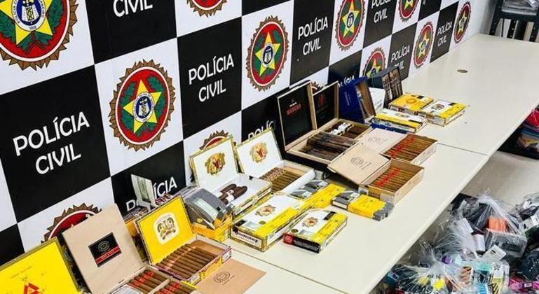 Material será encaminhado à perícia e destruído