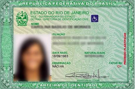 Detran-RJ lança novo modelo de RG nestata; veja 