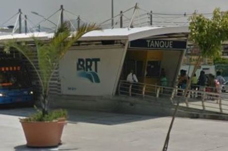 Caso ocorreu em estação Tanque do BRT, na zona oeste do Rio
