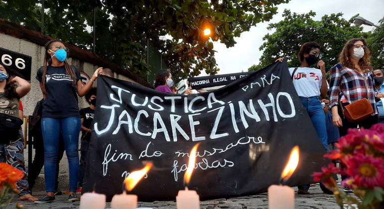 Protesto por mortes em operação policial