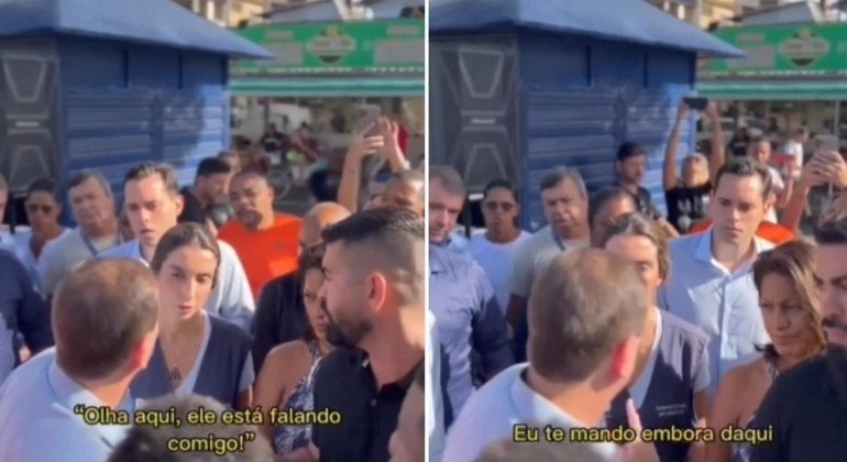 Situação foi registrada em vídeo durante uma agenda com o prefeito na Gardênia Azul