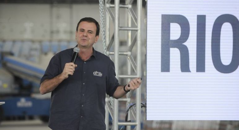 O prefeito do Rio de Janeiro, Eduardo Paes (PSD)