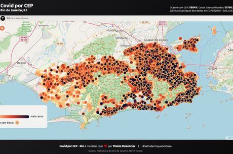 Ferramenta Permite Visualizar Casos De Covid 19 Por Cep No Rio Noticias R7 Rio De Janeiro