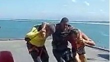 Bombeiros resgatam homem que ficou cinco dias sozinho em ilha do RJ