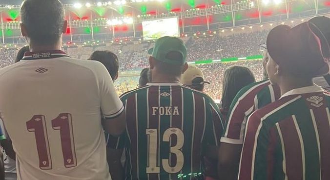 Foka assistia ao jogo do Fluminense antes de ser preso