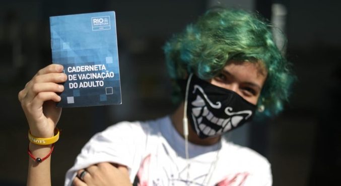 Adolescentes terão repescagem para receber a primeira dose no Rio