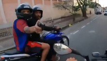 Com câmera no capacete, motociclista grava assalto na zona norte do Rio: 'Perdi, perdi'