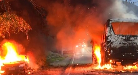 35 ônibus foram incendiados no Rio